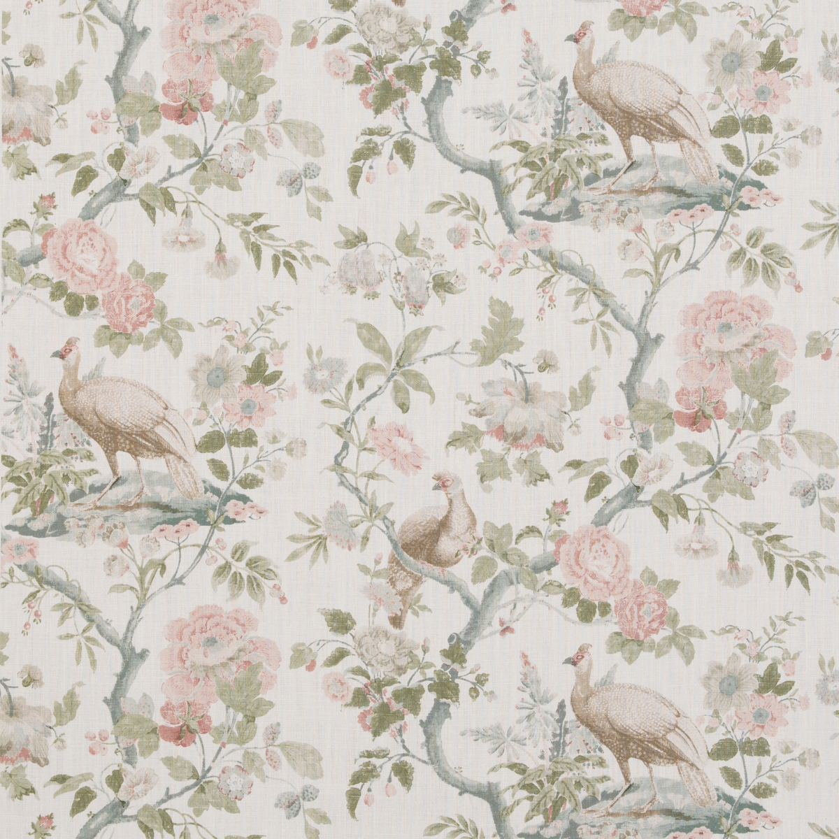 Broughton Rose Blush tyg