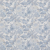 Summer Peony Tyg - Aqua