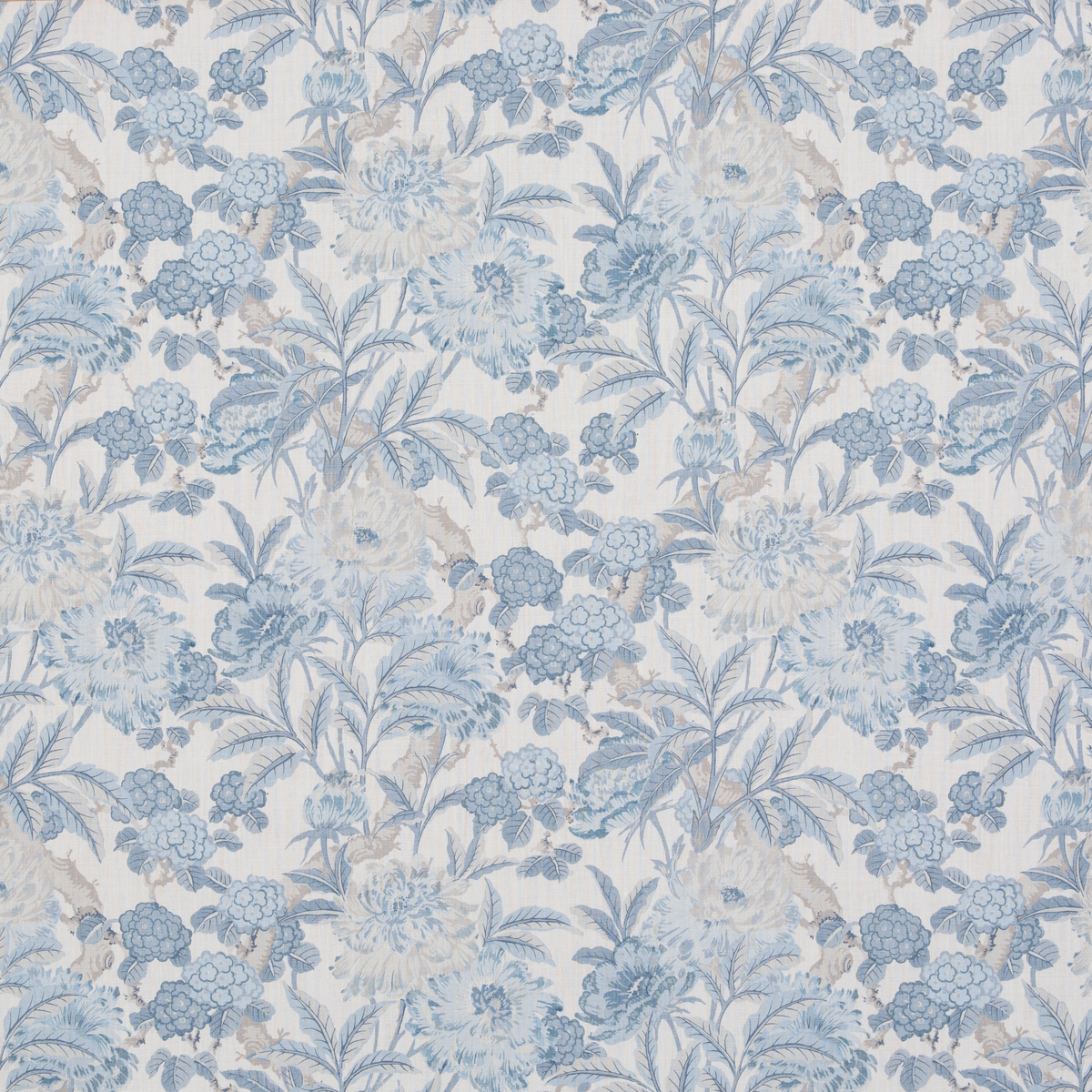 Summer Peony Blue tyg