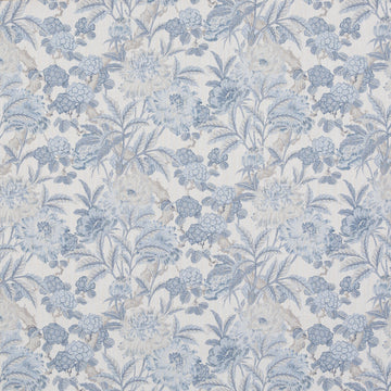 Summer Peony Tygprov - Aqua