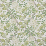 Summer Peony Green tyg