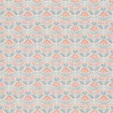 Iris Meadow Cotton Teal tyg