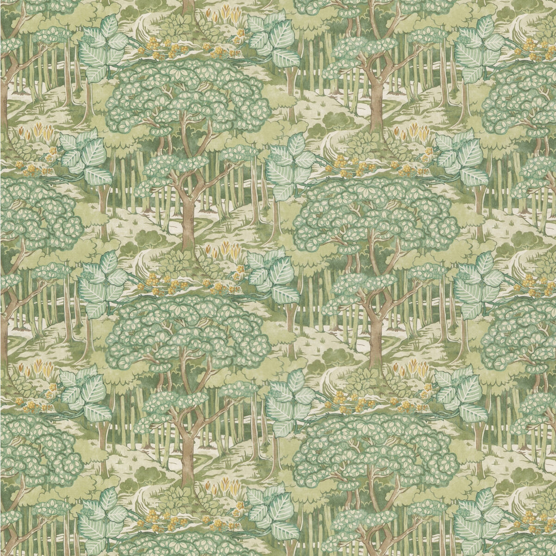 Ruskin Cotton Tyg - Teal