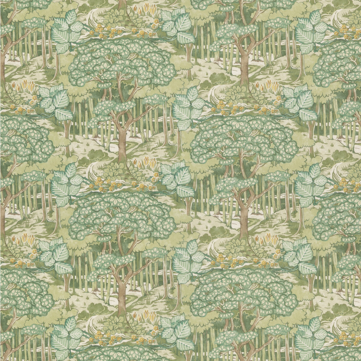 Ruskin Cotton Tyg - Teal