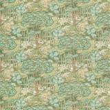 Ruskin Cotton Green tyg
