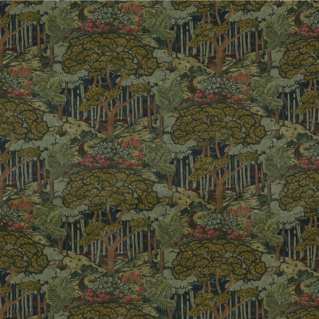 Ruskin Velvet Tyg - Emerald