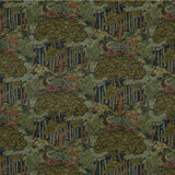 Ruskin Velvet Tygprov - Emerald