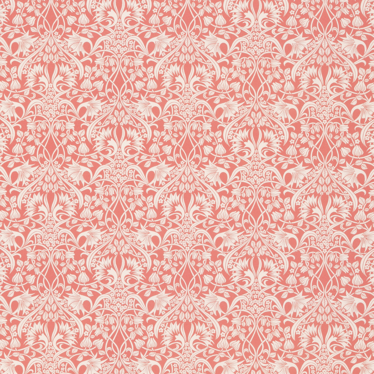Fritillerie Cotton Coral tyg