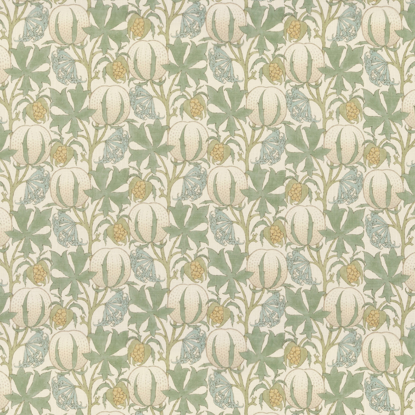 Pumpkins — Brantwood Aqua tyg