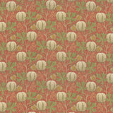 Pumpkins Tyg - Red/Green