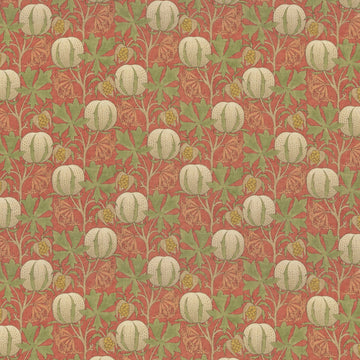 Pumpkins — Brantwood Tygprov - Red/Green