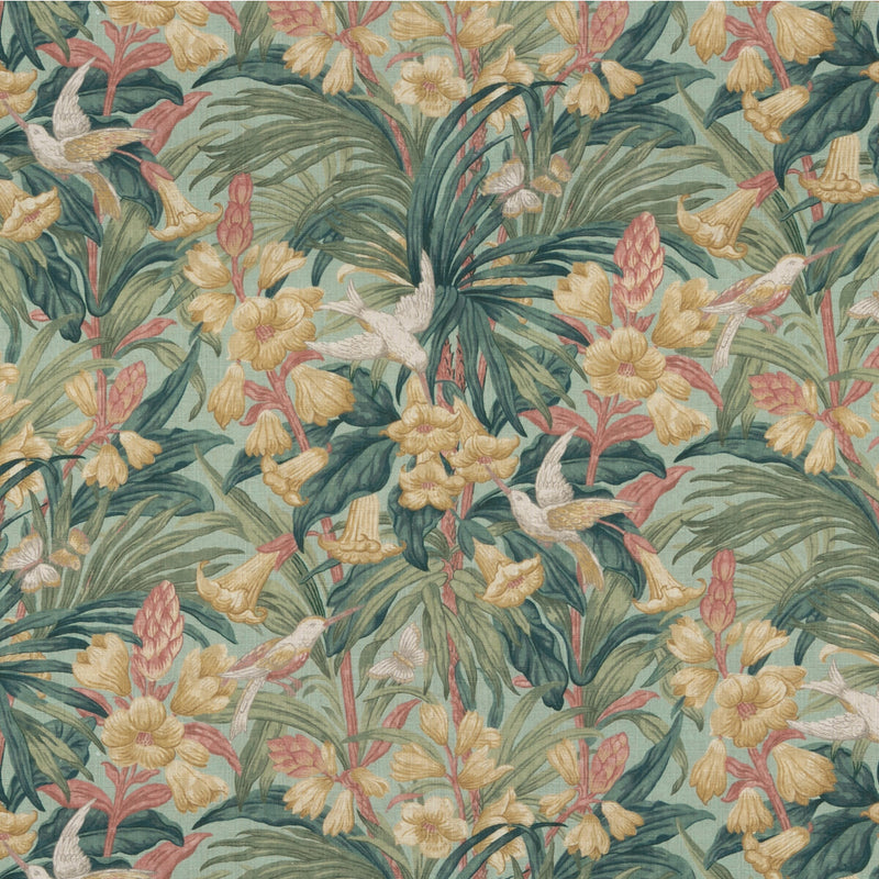 Trumpet Flowers Tyg — G P & J Baker