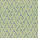Poppy Sprig Green/Blue tyg