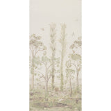 Tall Trees Printed Panel Tyg - Sunset