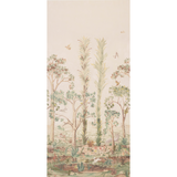 Tall Trees Printed Panel Sunset tyg