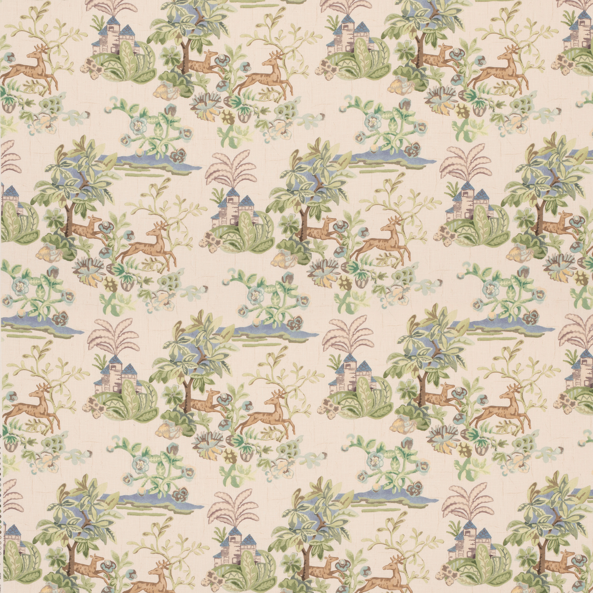 Knight'S Tale Sage/Blue tyg
