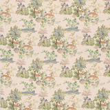 Knight'S Tale Sage/Blue tyg