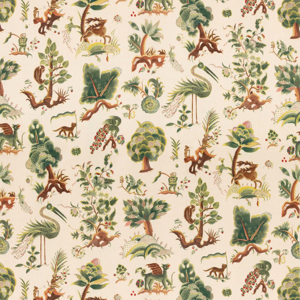 Gertrude Document Green tyg