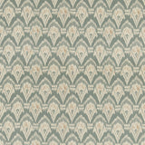 Zaraband Texture Tyg - Teal/Spice