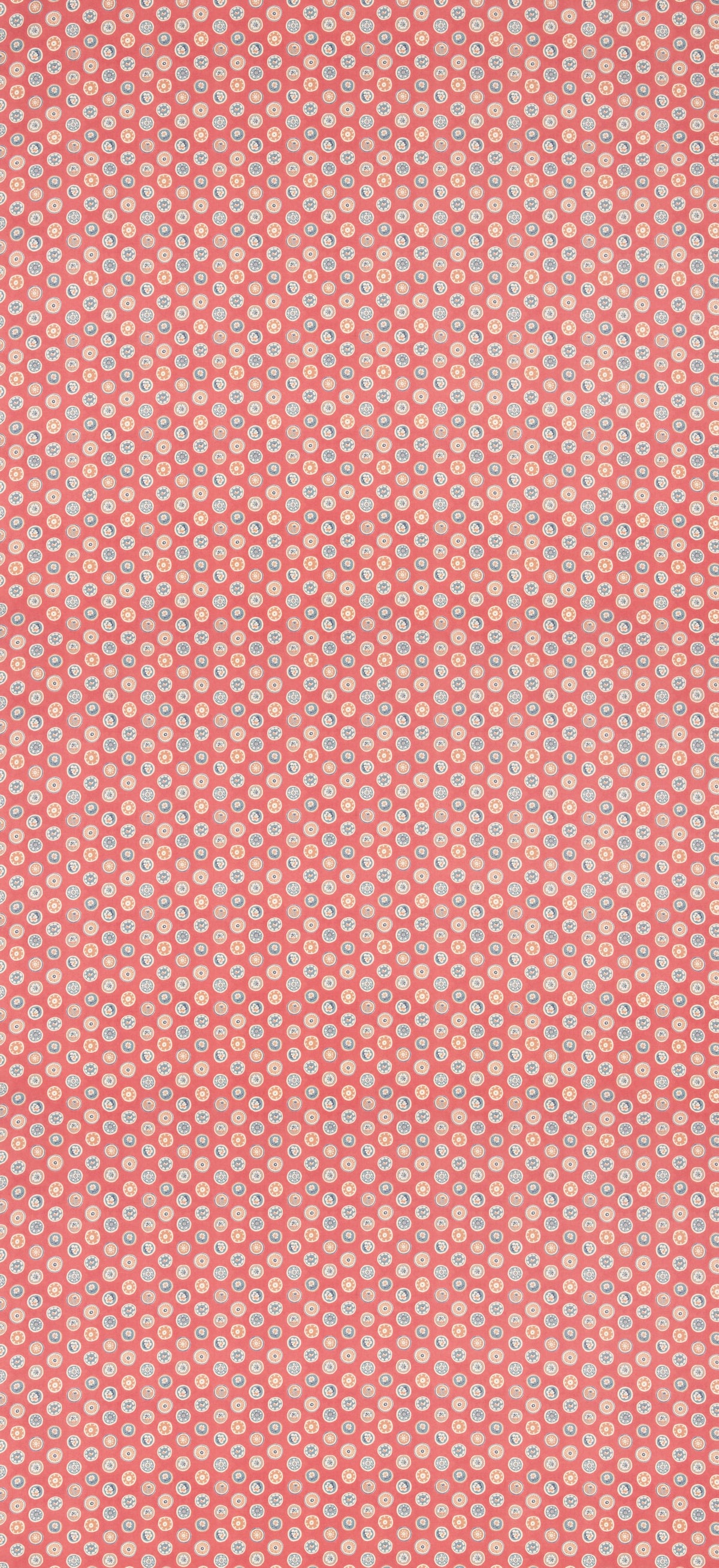 Court Buttons Old Red tyg