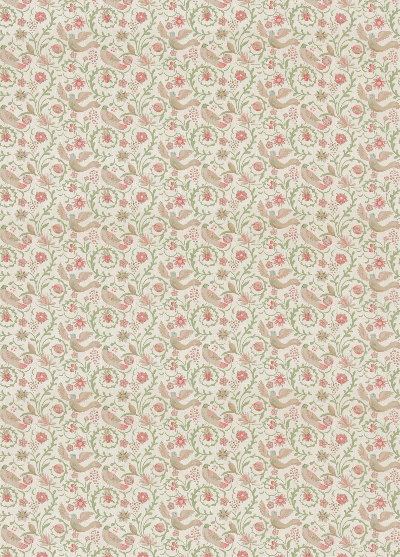 Royal Court Pink/Green tyg