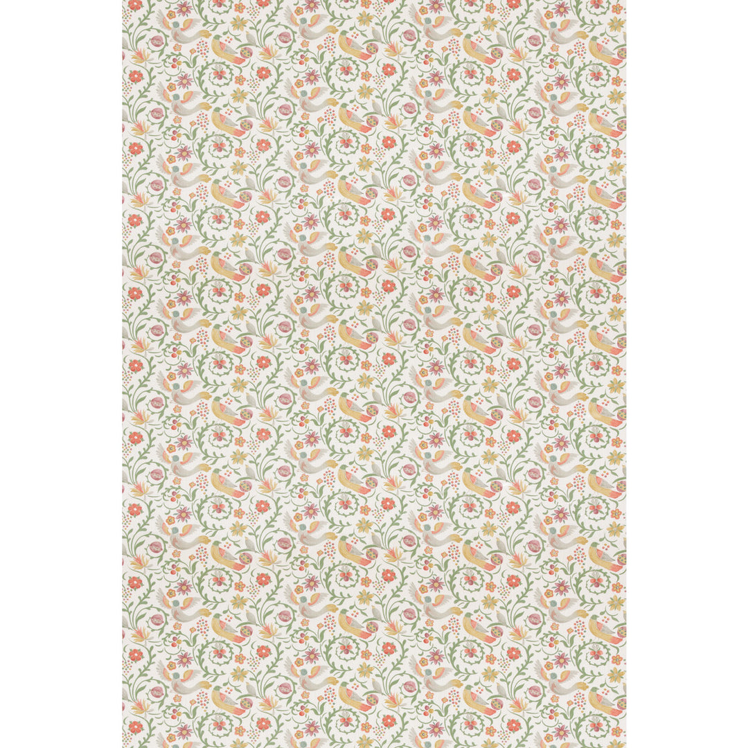 Royal Court Tyg - Red/Green