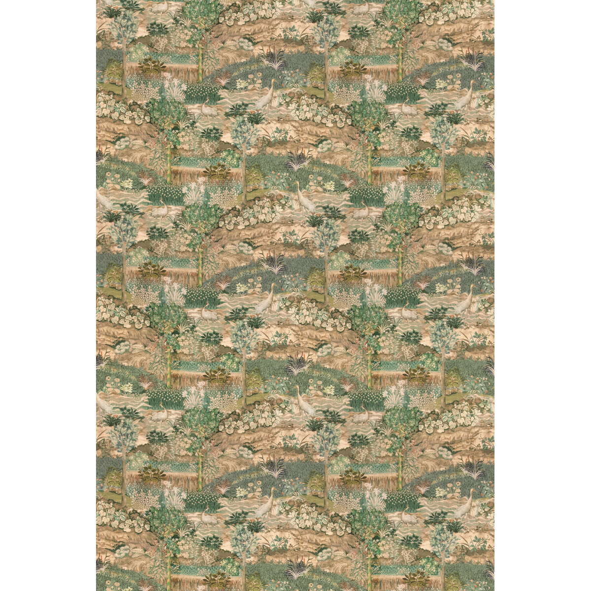 Palace Tapestry Royal Green tyg