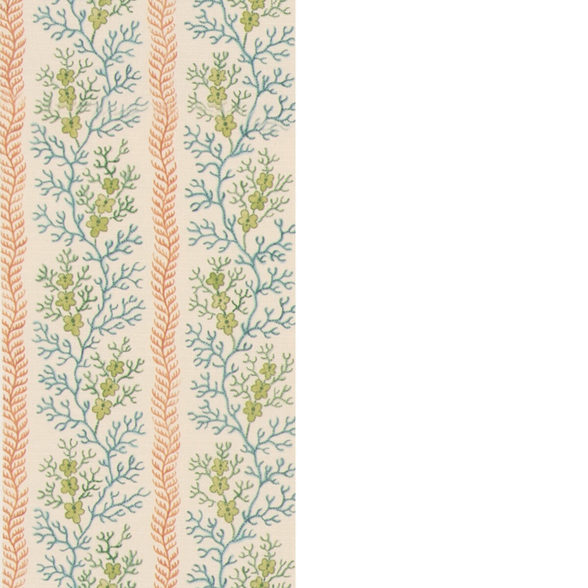Symington Tyg - Teal/Red