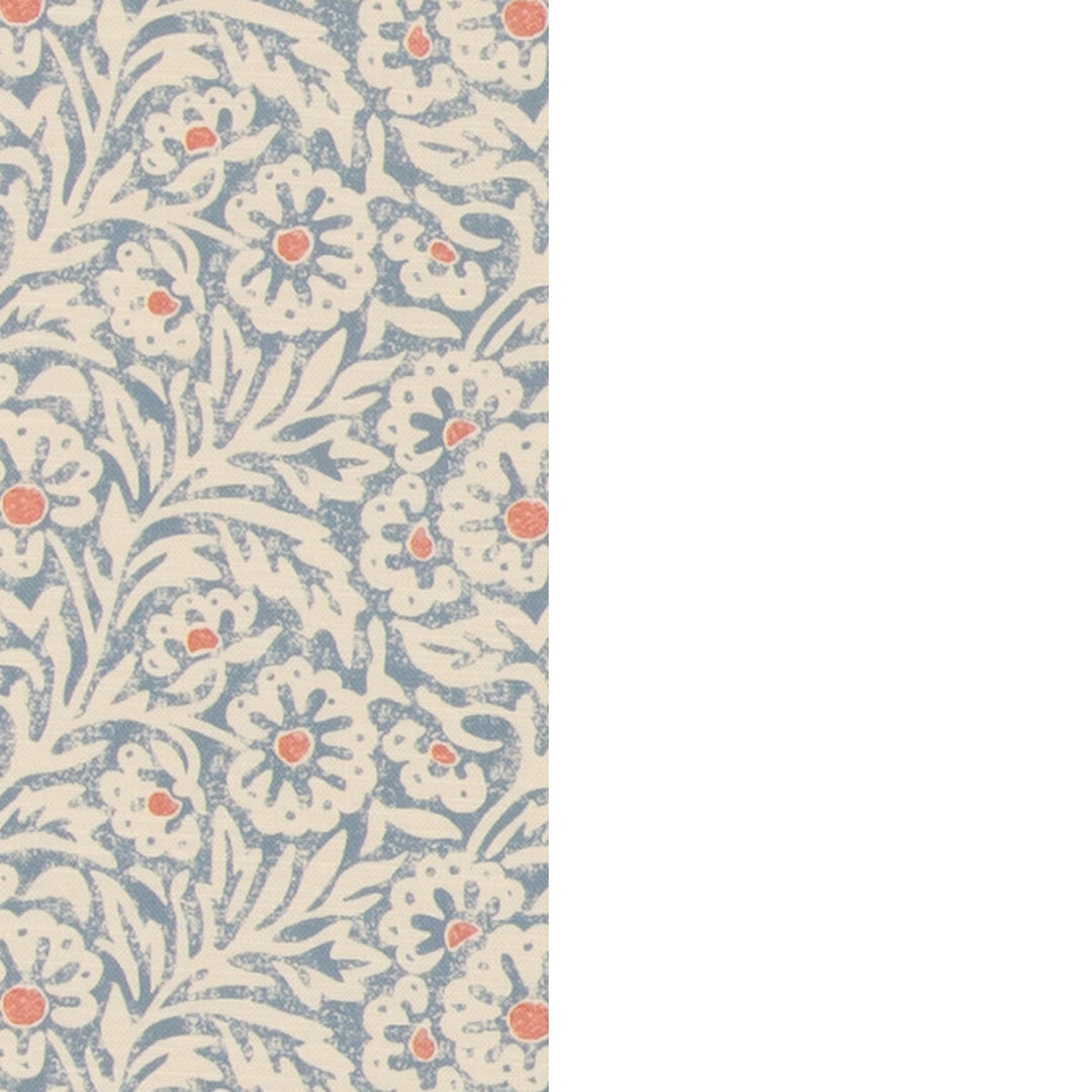 Flower Patch Tyg - Green
