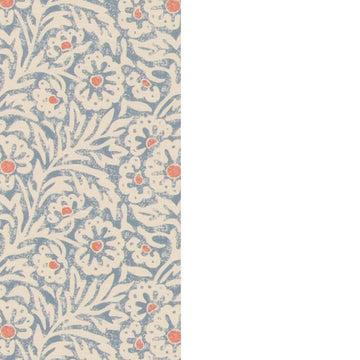 Flower Patch Tygprov - Green