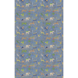 Noah'S Ark Blue tyg