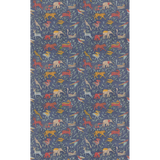 Noah'S Ark Indigo tyg