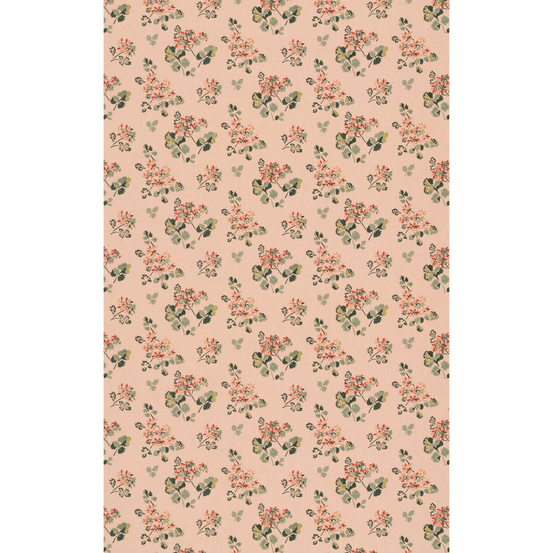 Forest Flower Tygprov - Blue/Green