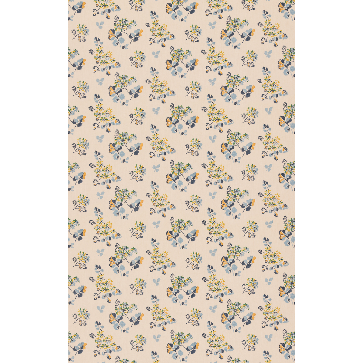Forest Flower Blue/Green tyg