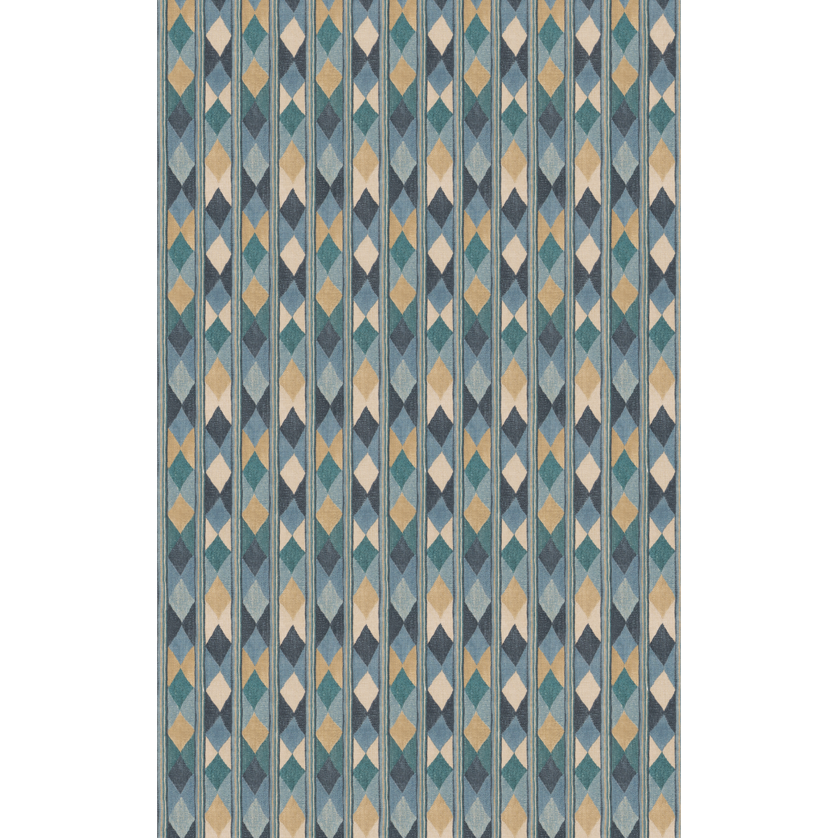 Compass Blue tyg