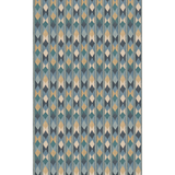 Compass Blue tyg