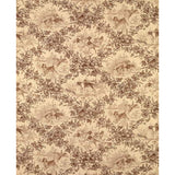 On Point Cotton Print Tobacco tyg