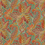 Chandigarh Cotton and Linen Print Opal tyg