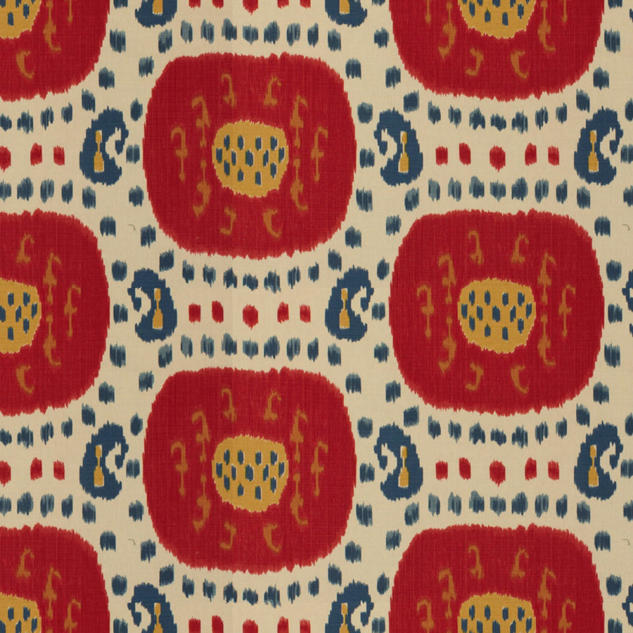 Samarkand Cotton and Linen Print Tygprov