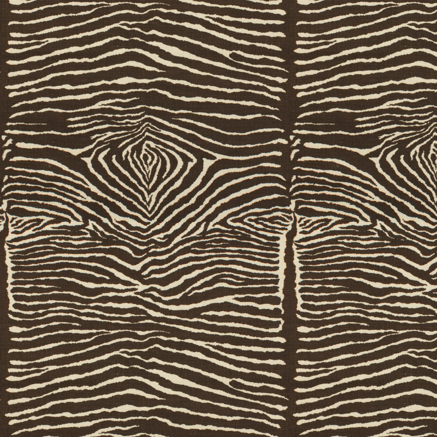 Le Zebre Linen Print Tyg