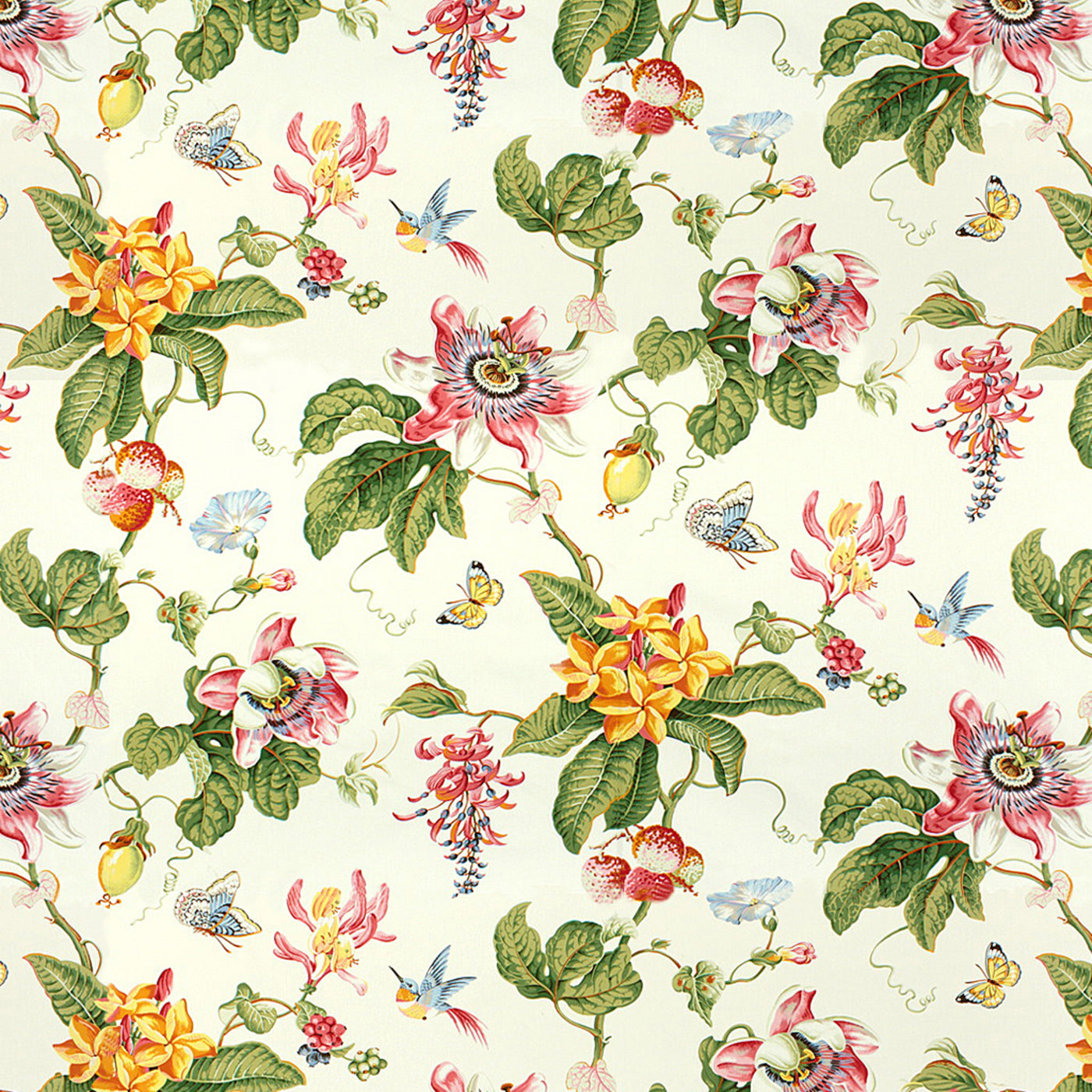 Parfum D Ete Cotton Print Tyg