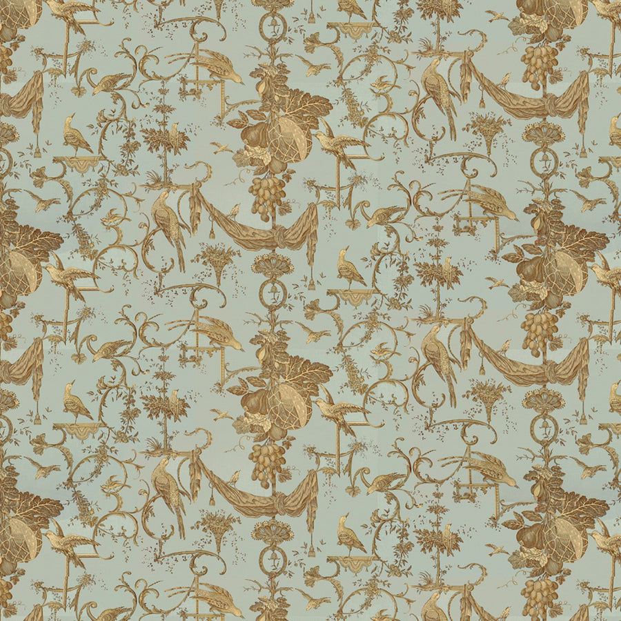 Kininvie Cotton Print Tyg — Brunschwig & Fils