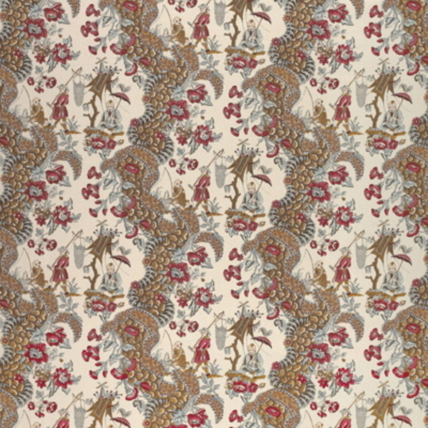 Les Pecheurs Cotton Print C Tyg