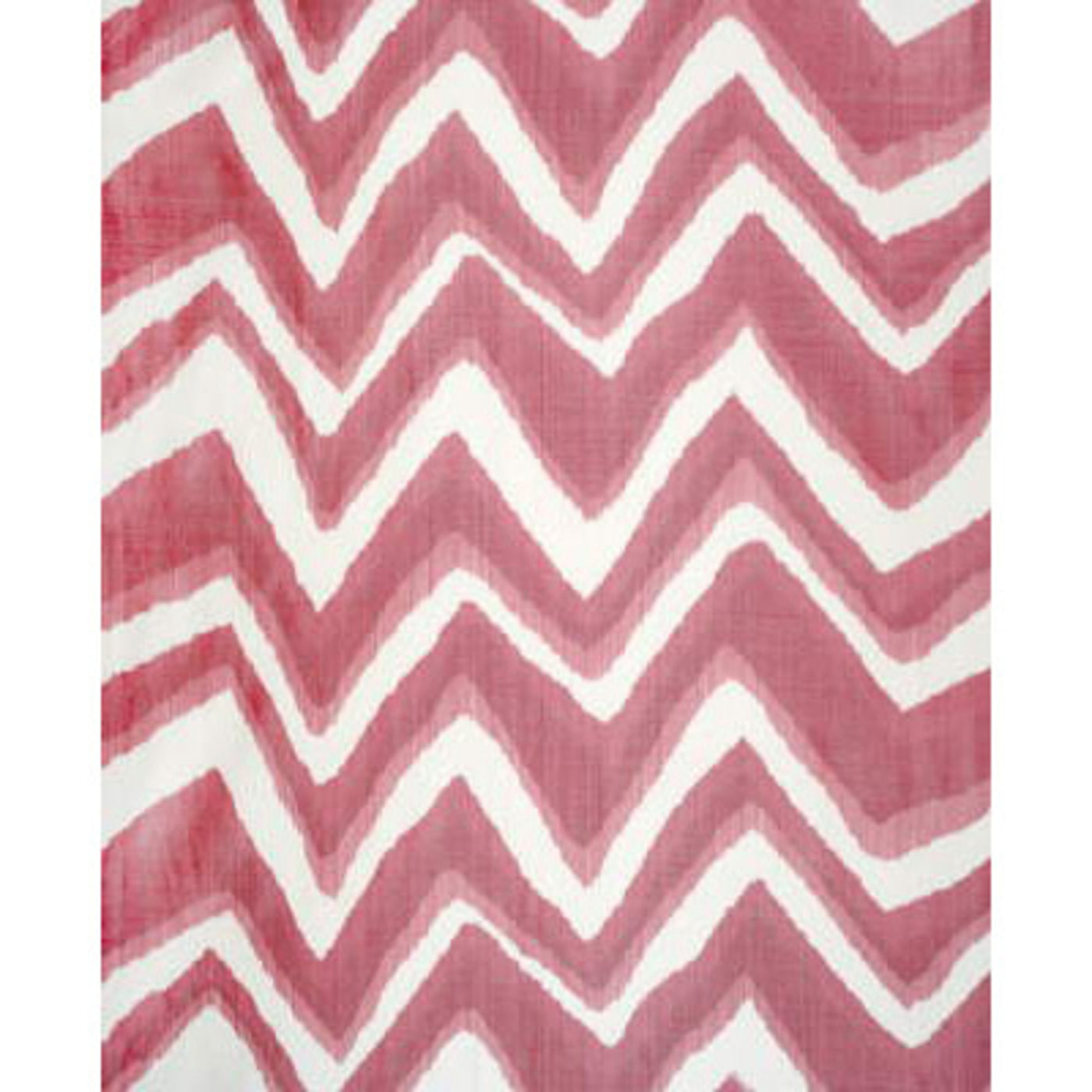 Chevron Bar Silk Warp Print Tyg