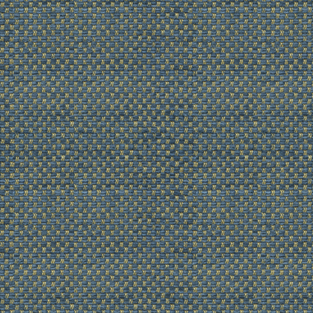 Yorke Chenille Tygprov - Blue/Beige