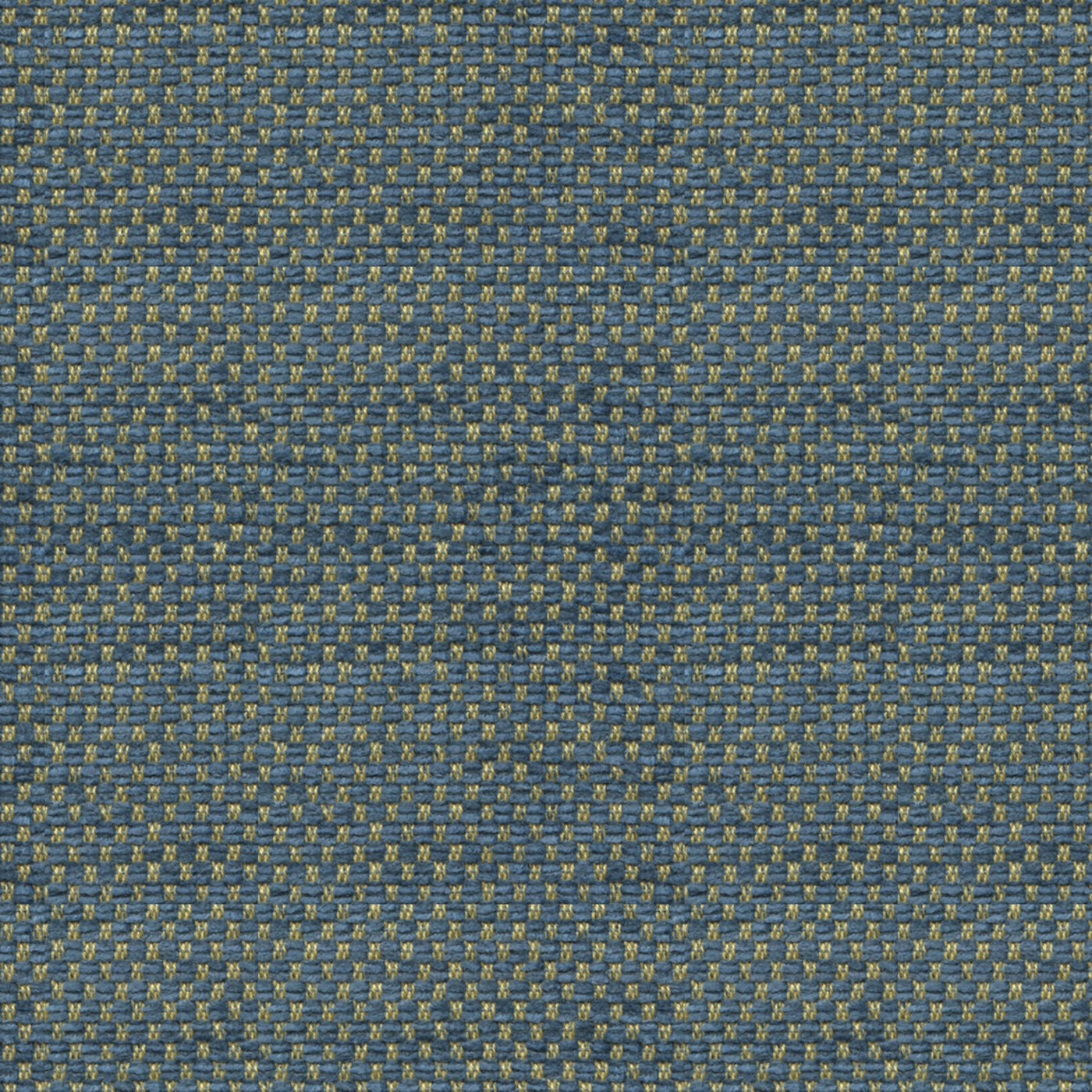 Yorke Chenille Tygprov - Blue/Beige