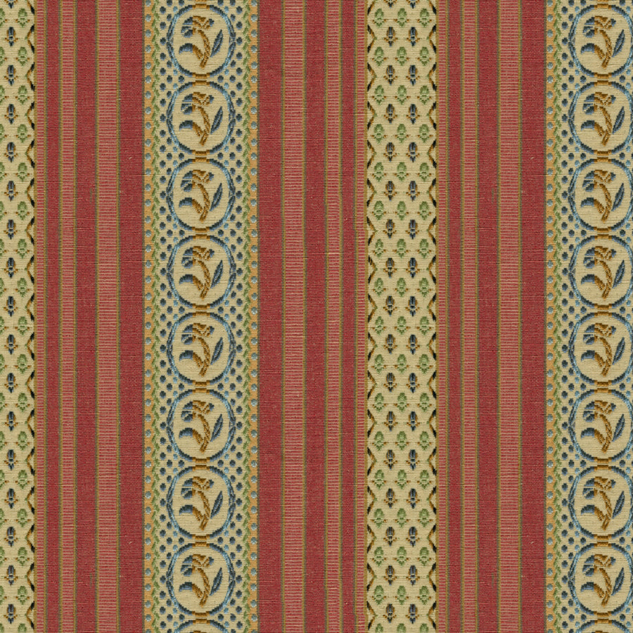 Rayure Fleurette Tyg — Brunschwig & Fils