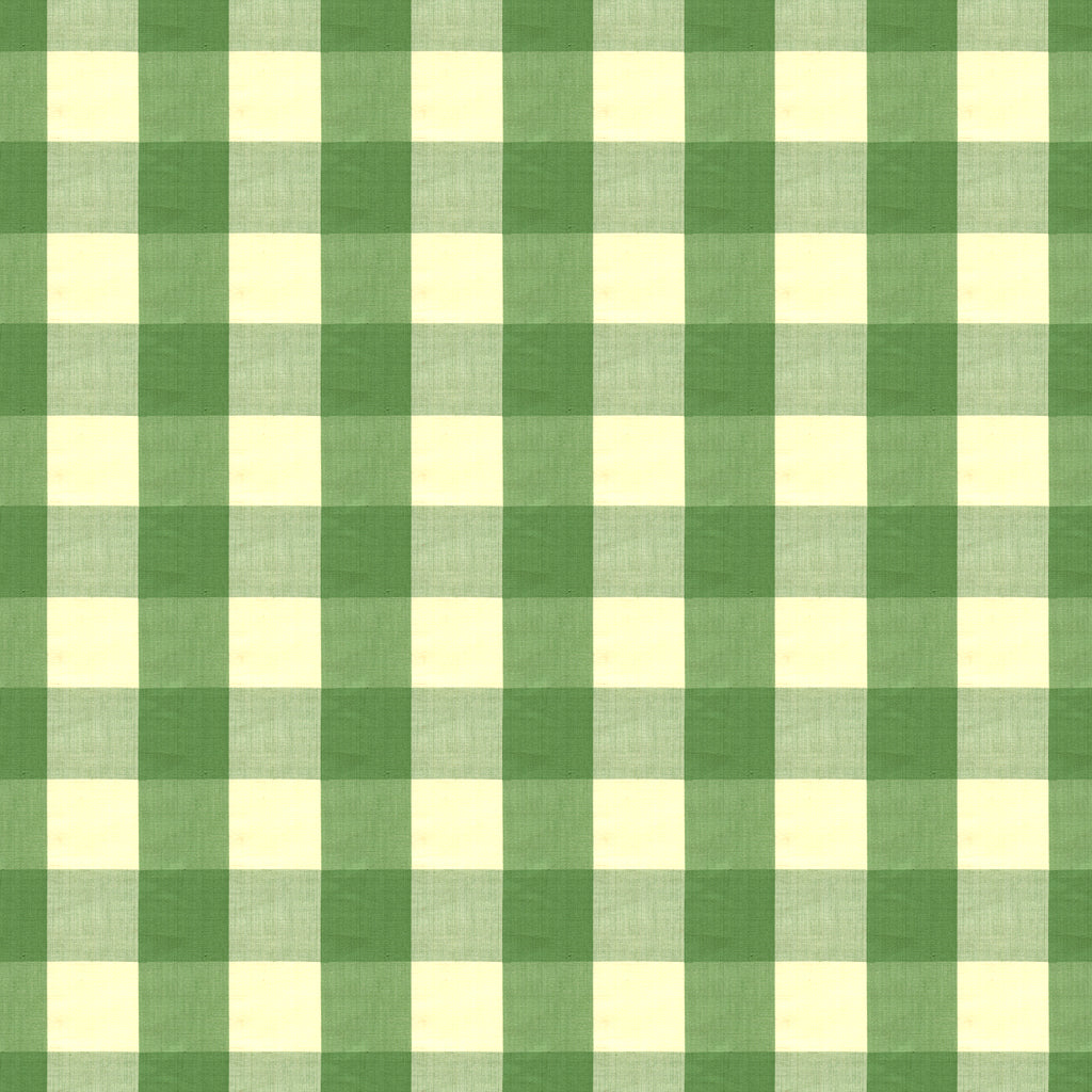 Exchequer Cotton Check Jade tyg