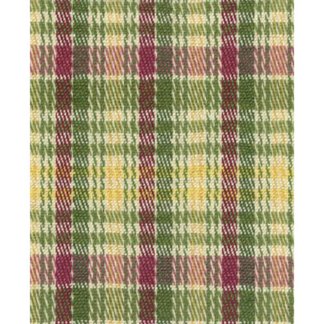 Kingston Plaid M Tygprov - Berry/Cream/Jade