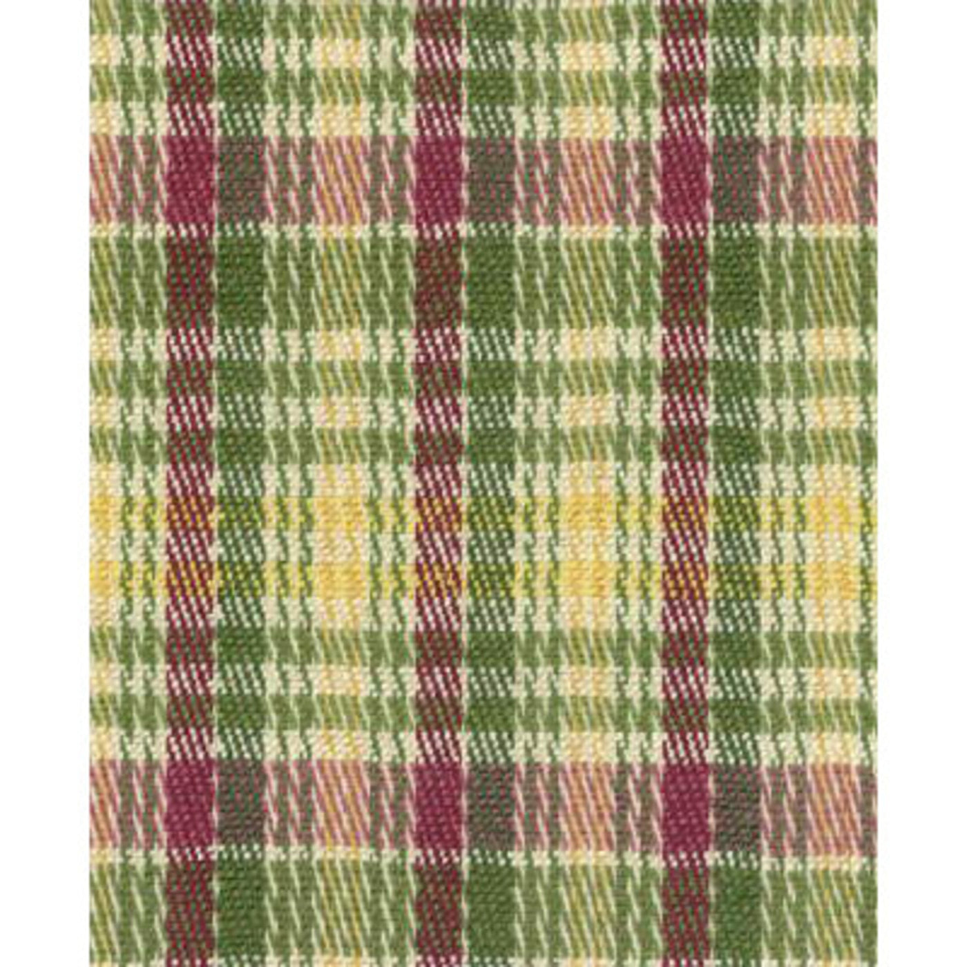Kingston Plaid M Tygprov - Berry/Cream/Jade